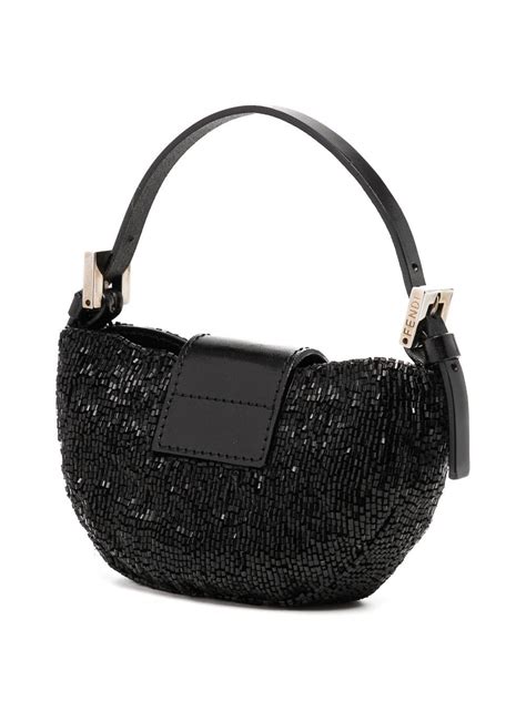 pre owned fendi beaded baguette|fendi baguette price.